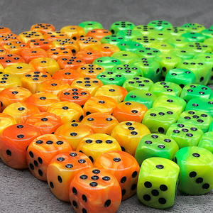 Juego de Dados de Resina Acrílica de Seis Caras de Colores al por Mayor para <span class=keywords><strong>Juegos</strong></span> de Go Free DND <span class=keywords><strong>RPG</strong></span> D6 - Product Image 4