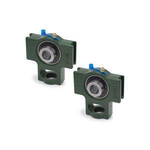 15mm UCT202 크롬 스틸 UCT 시리즈 베개 블록 베어링 (그리스 홈 장착 베어링 유닛 T202 + UC202 삽입 베어링 포함) - Product Image 5