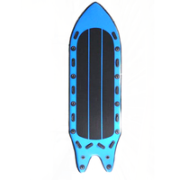 Planche gonflable unisexe de 550cm pour 8 personnes avec matériau pour le point de chute