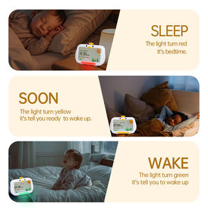 <span class=keywords><strong>Reloj</strong></span> Despertador Digital con Luz LED <span class=keywords><strong>de</strong></span> Atenuación Automática y Sonido Blanco para Ayudar a Dormir a los Niños, <span class=keywords><strong>Reloj</strong></span> <span class=keywords><strong>de</strong></span> Noche con Fecha - Product Image 4