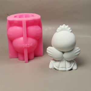 Moules de coulée en résine faits à la main pour bricolage Ins Style ornements décoratifs outils de bureau en Silicone pour filles gâteau W0634 - Product Image 4