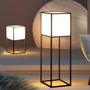 Lámpara de suelo LED impermeable para exteriores, diseño cuadrado, para jardín, terraza, balcón, césped, iluminación decorativa - Product Image 2