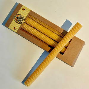 Cire d'abeille jaune Changming de haute qualité, modèle nid d'abeille carré, semi-fabriquée, sans fumée, pour l'église et la maison, vente en gros sur mesure - Product Image 2