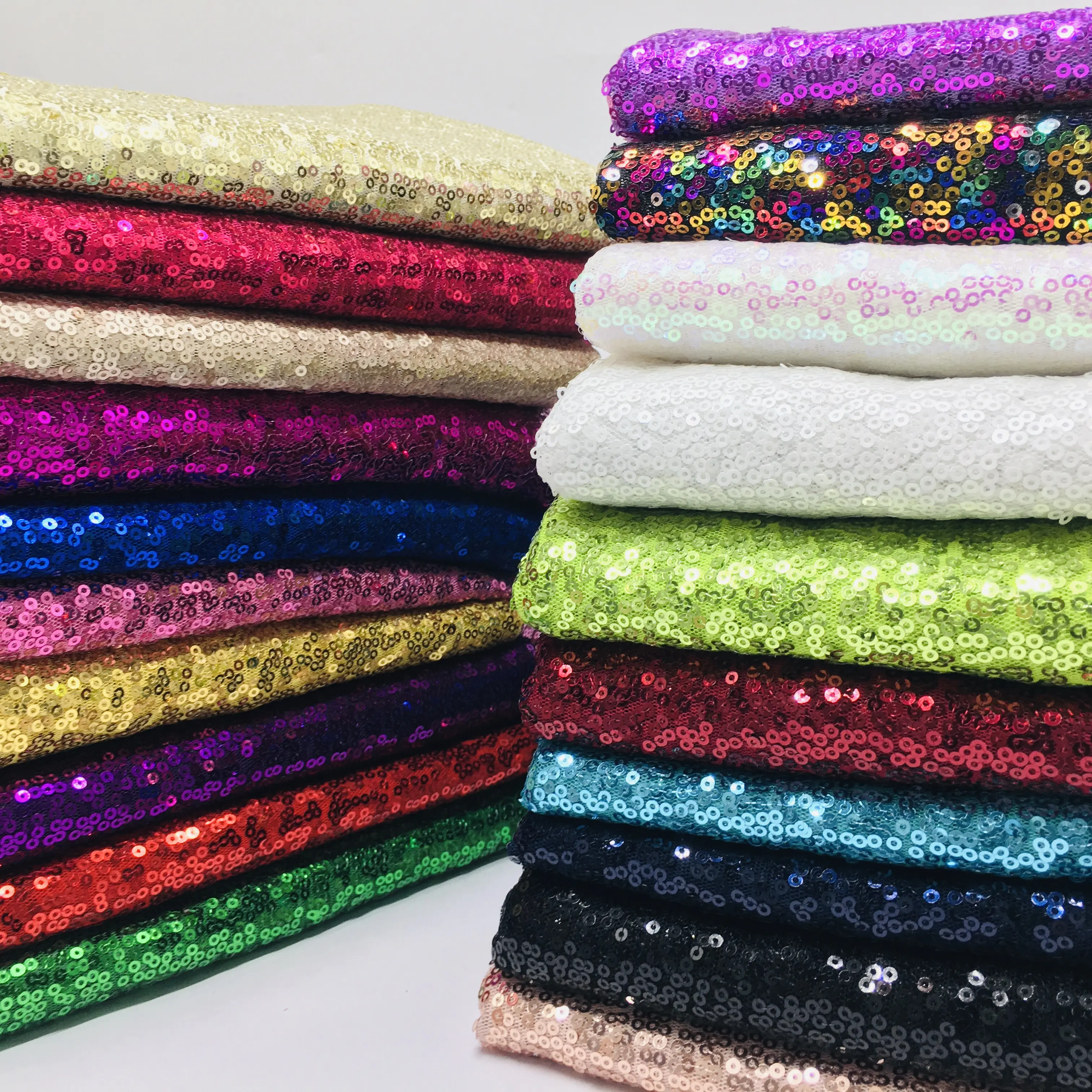 RXF0725B блестящая сетка 3 мм блестящая рубашка Серебряная блестящая ткань