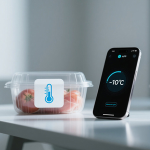 Không dây <span class=keywords><strong>RFID</strong></span> <span class=keywords><strong>Tag</strong></span> cho kho theo dõi với thiết kế nhỏ gọn và thời gian thực nhiệt độ hệ thống theo dõi - Product Image 4