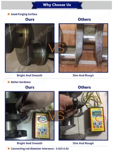Durable Automobile Accessories Forged steel Crankshaft For cummins details engine 3907804/3908032 3929037 3915259 N57 fits 5.9