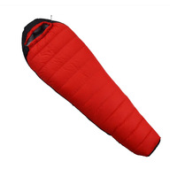 Sac de couchage de camping et de randonnée imperméable en duvet de canard ultraléger pour la survie