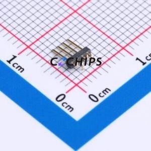 GPCC101-0402A005C1AC Pin Header SMD,P=1mm Connector ( Pin Structure: 1x4P )( Pitch: 1mm )( Mounting Type: Vertical Mount ) - Product Image 2