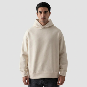 Sudadera de trabajo personalizada, ropa de trabajo tejida, sudadera extragrande de corte relajado, sudadera de alta calidad de marca superior. - Product Image 1