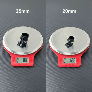 Base de fixation angulaire en aluminium RJXHOBBY RJX 20/25 mm pour train d'atterrissage de drone, connecteur de base de fixation diagonale pour tube en carbone - Product Image 6