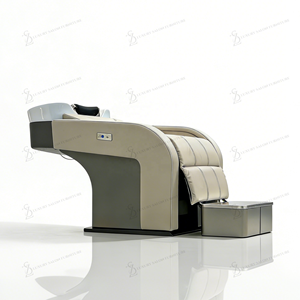 Fauteuil de lavage moderne pour <span class=keywords><strong>salon</strong></span> de coiffure, mobilier de <span class=keywords><strong>salon</strong></span>, lit de lavage de <span class=keywords><strong>cheveux</strong></span>, lit de coiffure électrique - Product Image 6
