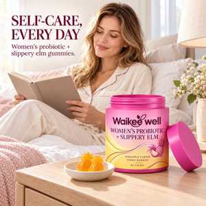Gummies Probiotiques pour Femmes à l'Orme Rouge, Équilibre du pH Vaginal, Contrôle des Odeurs, Santé Intime, Saveur <span class=keywords><strong>Ananas</strong></span>, Végétaliennes, Sans OGM - Product Image 2