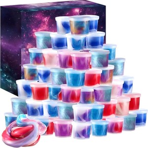 CHENXI Pâte à modeler galaxie sirène moelleuse couleur personnalisée, jouets éducatifs, kit de boue cristalline, fournitures DIY pour enfants, 16 couleurs - Product Image 5