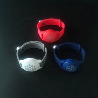 Gelang NFC Timer Pengatur Waktu Jam Tangan Tali Silikon Warna Dapat Disesuaikan Semua Ukuran Jam Tangan Pintar Berbayar