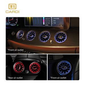 Actualización Interior de Material ABS Cardi para Mercedes-Benz Clase E W213, Sistema de Iluminación de Salida de Aire Acondicionado, APP/Pantalla Original - Product Image 4