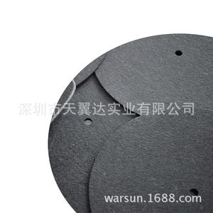 Almohadilla espaciadora de fieltro de lana de 8 pulgadas OEM Record Pad para accesorios de audio - Product Image 1