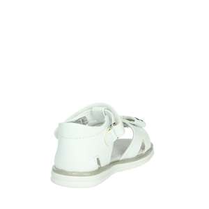 Sandali da Bambina Asso AG-17321 Bianchi, Calzature Estive Piatte - Product Image 3