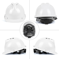 En stock, casque de sécurité industriel pour la protection de la tête, casque de chantier ventilé, casques de sécurité pour la construction industrielle et l'exploitation minière