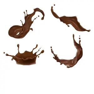 Riempimento di caffè amaro di alta qualità conservato in secchio di plastica per l'uso come riempimento per cioccolatini
