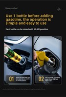 Nettoyant pour système de carburant, réducteur d'usure du moteur, additif anti-âge, élimination du carbone et économie de carburant, traitement du carburant essence