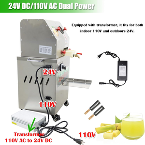 Máquina extractora de jugo de caña de azúcar con interruptor de control de dirección para funcionamiento en sentido horario y antihorario - Product Image 2