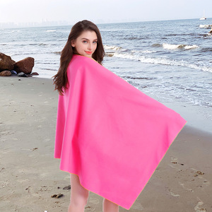 Telo Mare Grande Asciugatura Rapida Economico All'ingrosso Personalizzabile con Logo in Microfibra Anti-Sabbia per Sport Palestra e Nuoto Riciclato - Product Image 5