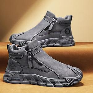 Chaussures de randonnée pour hommes, bottines décontractées, chaussures de randonnée en plein air dans le désert, légères, confortables, style de marche décontracté, chaussures décontractées - Product Image 4