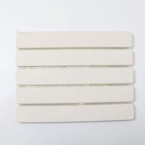 Alfombra de Baño de Tierra de Diatomeas Rectangular de Secado Rápido Antideslizante para Uso Doméstico Color Blanco Sólido - Product Image 1