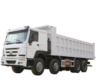 Usine Offre Spéciale Sinotruk Howo 8X4 EURO II 12 roues camion lourd Diesel 8X4 camion à benne basculante direction gauche camions d'occasion Chine