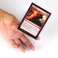 Jolly Sunshine AL9904 Stock 1000pcs 35PT PVC Game Cards Holder Transparent Sleeve Basketball LOADER Sports Baseball Ultra
