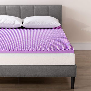 Alas Kasur Busa Memori Egg Crate dengan Bantalan Kasur Pendingin <span class=keywords><strong>Lavender</strong></span> Kasur Gulung Alas Kasur Furnitur Rumah Perlengkapan Tidur 100 - Product Image 2