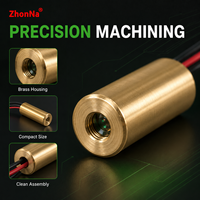 Module de diode laser verte ZhonNa de qualité industrielle 532 nm, haute précision, point unique, affichage d'étalonnage DIY, haute visibilité, nouveauté
