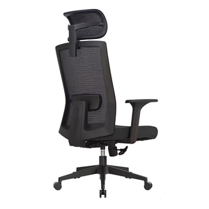 Chaise de bureau ergonomique moderne pivotante et inclinable avec dossier réglable en hauteur, en maille, pour usage domestique ou professionnel - Product Image 5