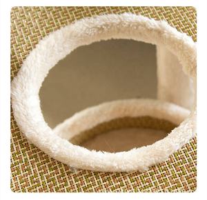 Menara cakar kucing furnitur rumah mainan kucing pohon tempat tidur gantung hewan peliharaan bingkai mainan kucing papan garuk memanjat bingkai - Product Image 2