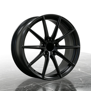 Rines Forjados Personalizados para Autos de 17-19 Pulgadas, 5x112, Color Negro - Product Image 1