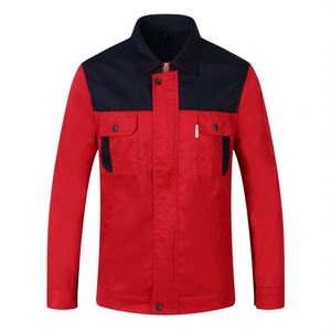 Tùy chỉnh bền Bảo hộ lao động cho nam giới thoáng khí xây dựng làm việc quần áo với logo cho trạm xăng nhân viên - Product Image 2