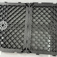 Système de support réglable moderne en plastique pour dalles de sol surélevées, plateaux de support pour terrasses, supports de pavés résistants à l'eau