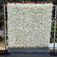 Guirlande Murale Florale Artificielle Moderne Faite à la Main, Hortensias et Roses Séchées, Décoration Longue Durée pour Mariage, Halloween, Pâques