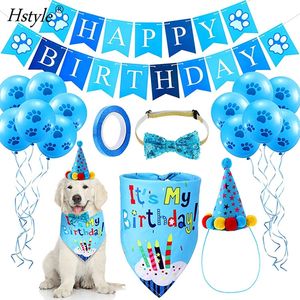 Perlengkapan Pesta Ulang Tahun Kucing Anjing Perlengkapan Pesta Ulang Tahun Anak Perempuan atau Laki-laki Dekorasi Pesta Ulang Tahun Anak Kaki Balon Cetak Dasi Kupu-kupu Set Set 467 - Product Image 2