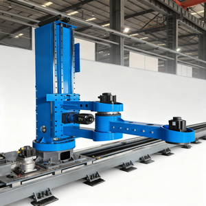 Rail à <span class=keywords><strong>7</strong></span>+8 axes pour la palettisation, rail linéaire monté au sol, positionneur de levage vertical, palettisation multicouche à empilage élevé - Product Image 3