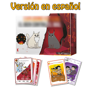 เกมกระดานพิมพ์สีสันสดใส พกพาสะดวก ทนทาน ปรับแต่งได้ สนุกสนาน เป็นมิตรกับสิ่งแวดล้อม ทำจากกระดาษ พิมพ์ลายเต็มแผ่น มุมเหลี่ยม ยี่ห้อ Hikeon - Product Image 2