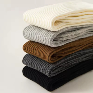 Wholesale Online Solid Color Over the <b>Knee</b> Winter Warm Cotton Long Kids Girls Student <b>Socks</b> Preppy Children's Calf <b>High</b> Quality - Product Image 3