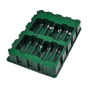 Trung Quốc Nhà máy trực tiếp haitai <span class=keywords><strong>ESD</strong></span> khay chống tĩnh điện & bền tùy chỉnh kích thước cho linh kiện điện tử cung cấp số lượng lớn - Product Image 1