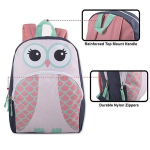 Sac à dos enfant BSCI Factory Kids Animal Friends Critter, sac de pique-nique et de voyage pour enfants, sac de dessin animé pour garçons et filles avec bretelles renforcées - Product Image 2