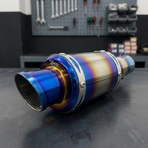 Nouveau silencieux d'échappement pour moto KAO en acier inoxydable/aluminium pour la modification/amélioration des scooters, origine Taïwan - Product Image 2