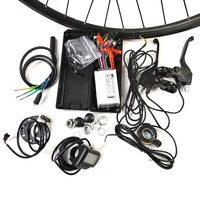 Kit de Conversion Vélo Électrique Contrôleur 36V / 48V / 250W / 350W pour Moteur Arrière ou Central Kit Moteur Moyeu Vélo Électrique