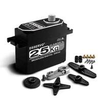Moteur servo brushless BLS3325 25KG avec boîtier entièrement métallique pour voitures RC à l'échelle 1/8, 1/10, 1/12, robots Baja, gyros et pièces d'avions RC