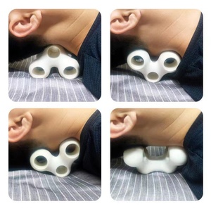 Masajeador de Cuello, Protege la Columna Cervical, Acupresión Biónica, Amasamiento, Estirador de Cuello Manual Multifuncional - Product Image 2