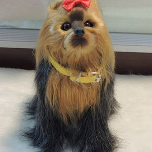 Animal <span class=keywords><strong>en</strong></span> <span class=keywords><strong>peluche</strong></span>, cadeau de nouvel an, compagnon robotique, chien, chiots, poupée, <span class=keywords><strong>Yorkshire</strong></span>, chiot aboyant - Product Image 5