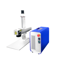 Machine de marquage laser à fibre JPT Mopa portable à mise au point automatique 20W 30W 100W pour l'impression couleur et la gravure de logos sur métal, plastique et verre